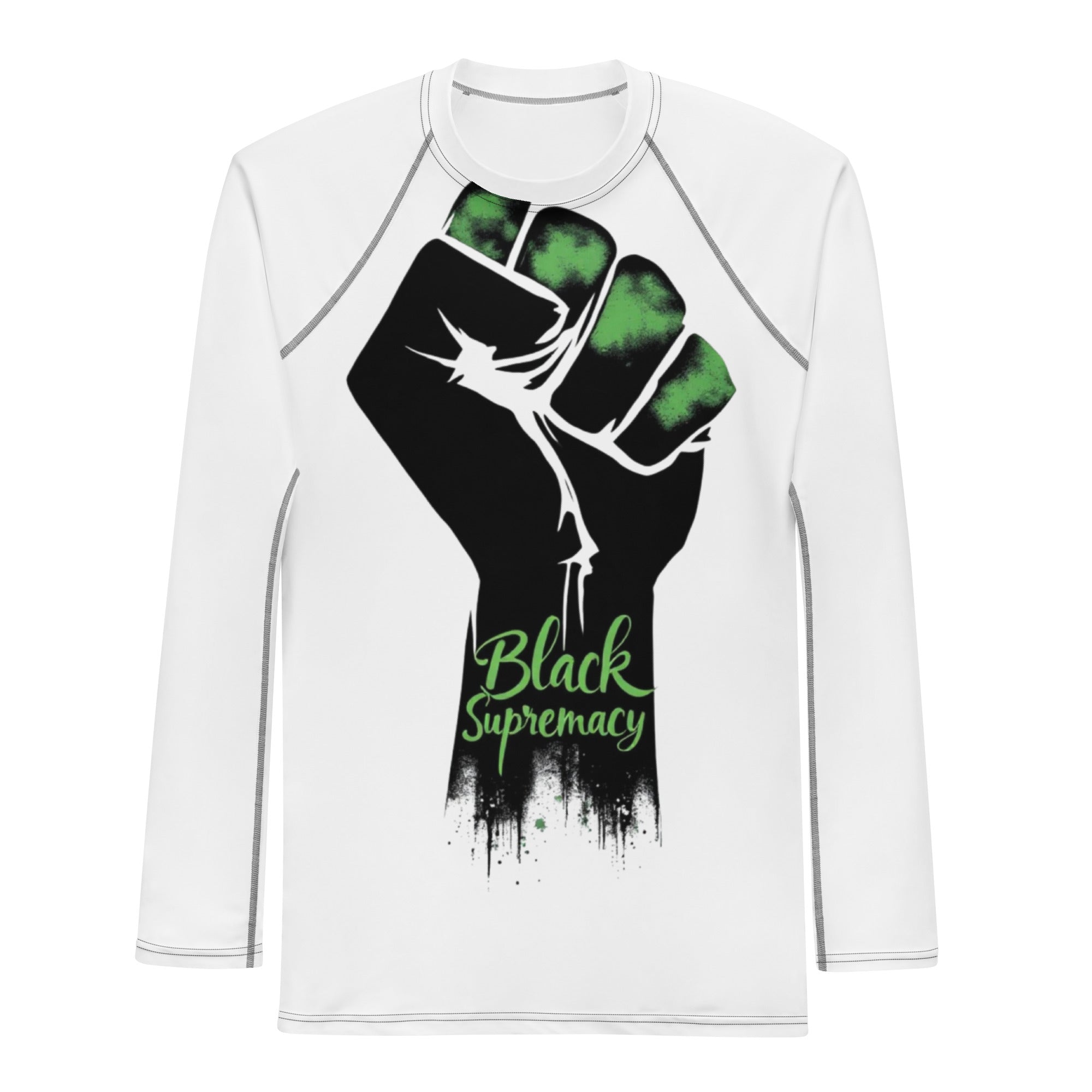 "Black Supremacy" Men's Rash Guard