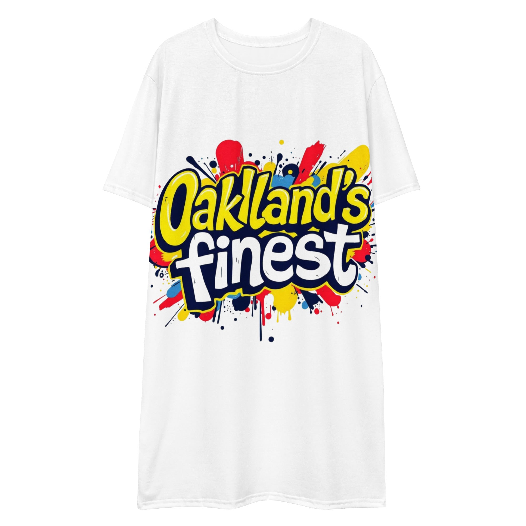 "Oakland's Finest" T-shirt dress