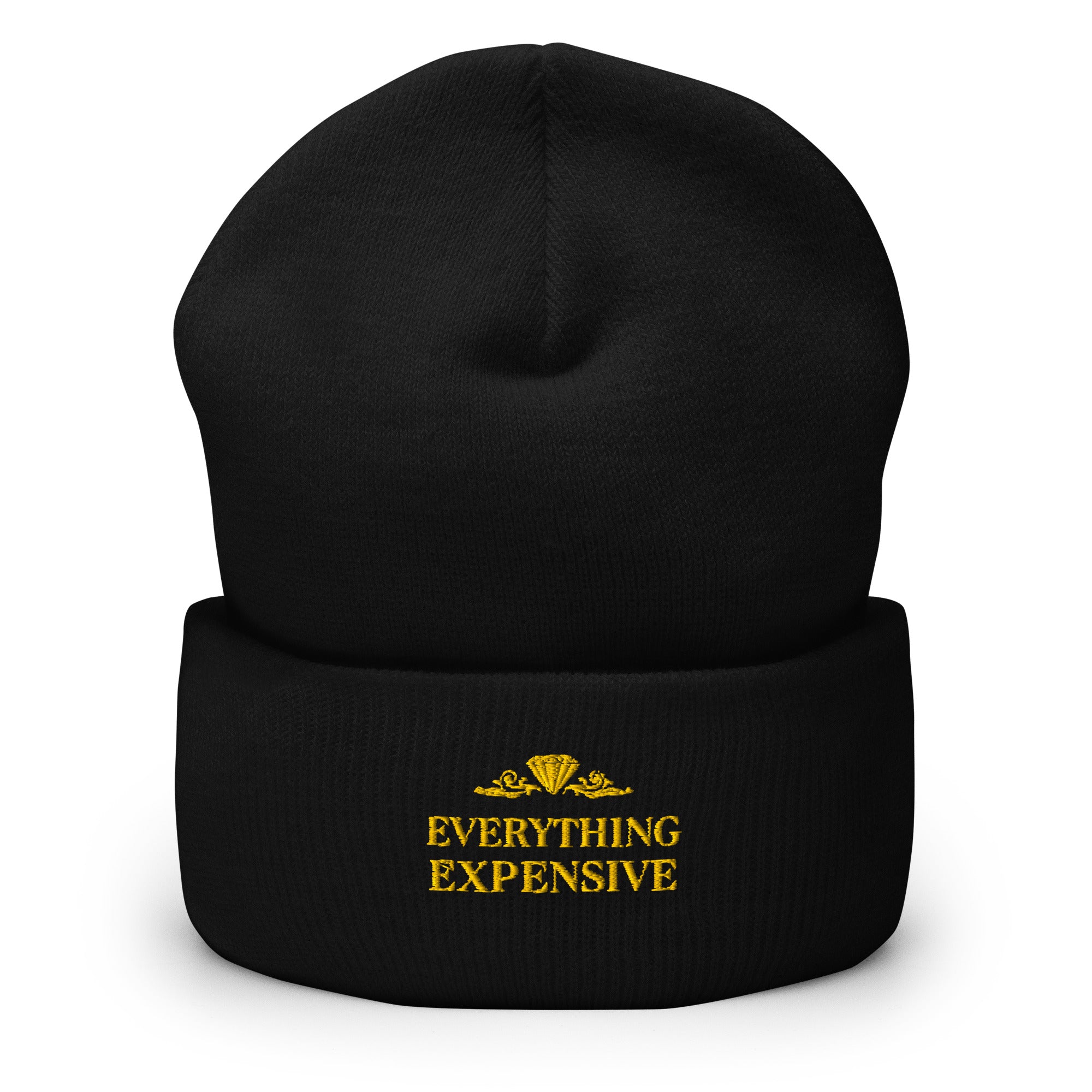 "Everything Expensive" Cuffed Beanie
