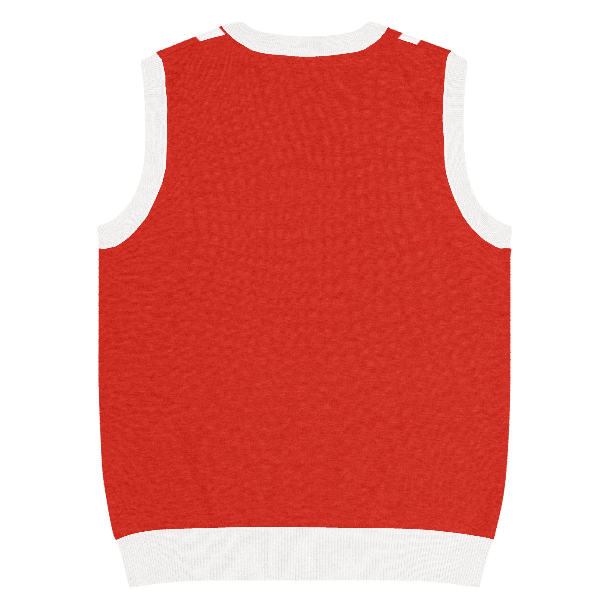 "Run With God" Knit V-neck vest