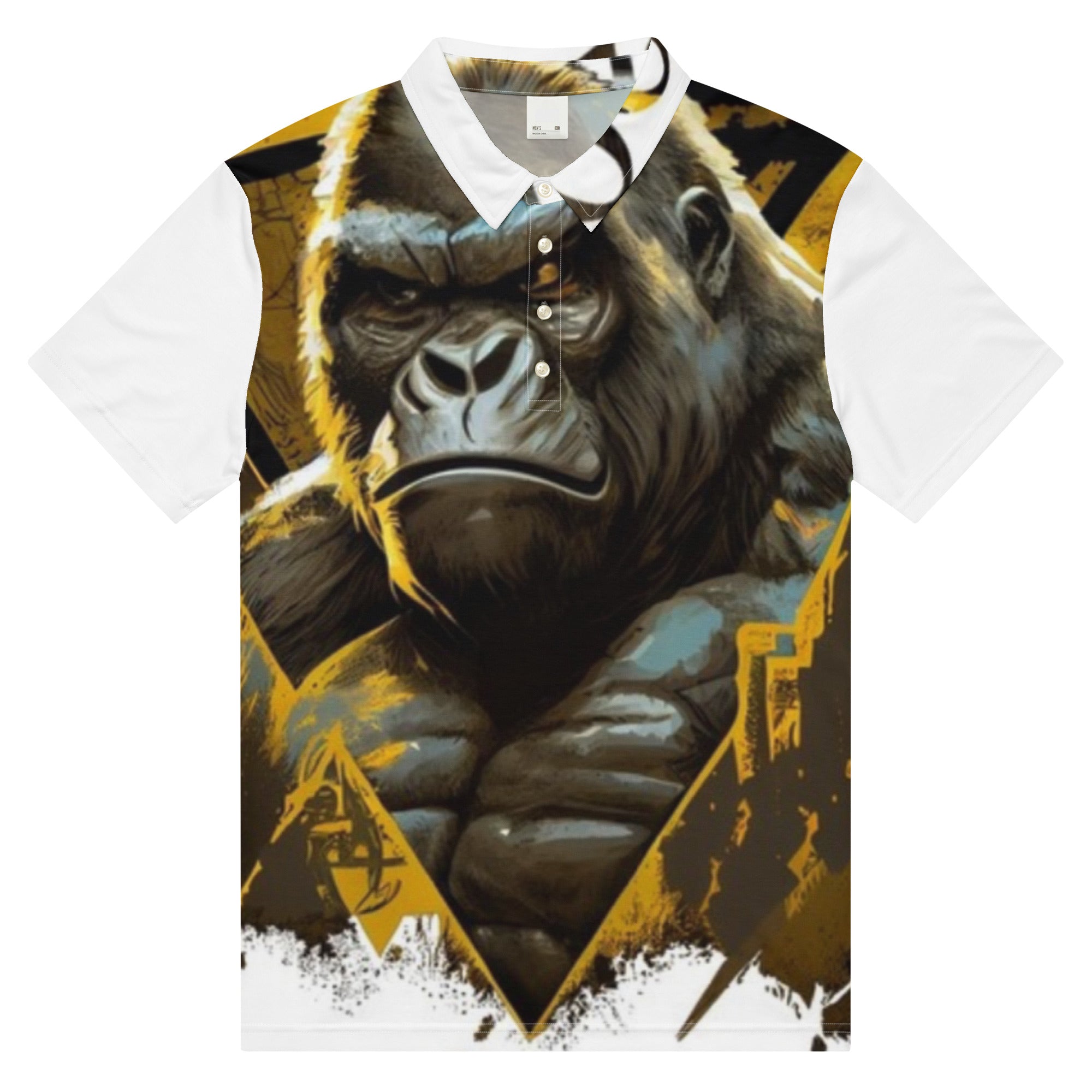 "AΦA Gorilla" Men’s slim fit polo