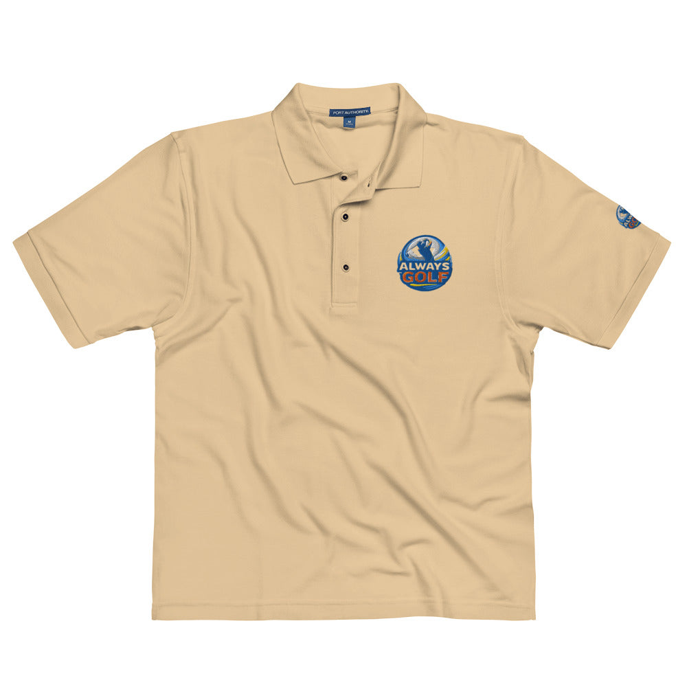 "Always Golf"Men's Premium Polo