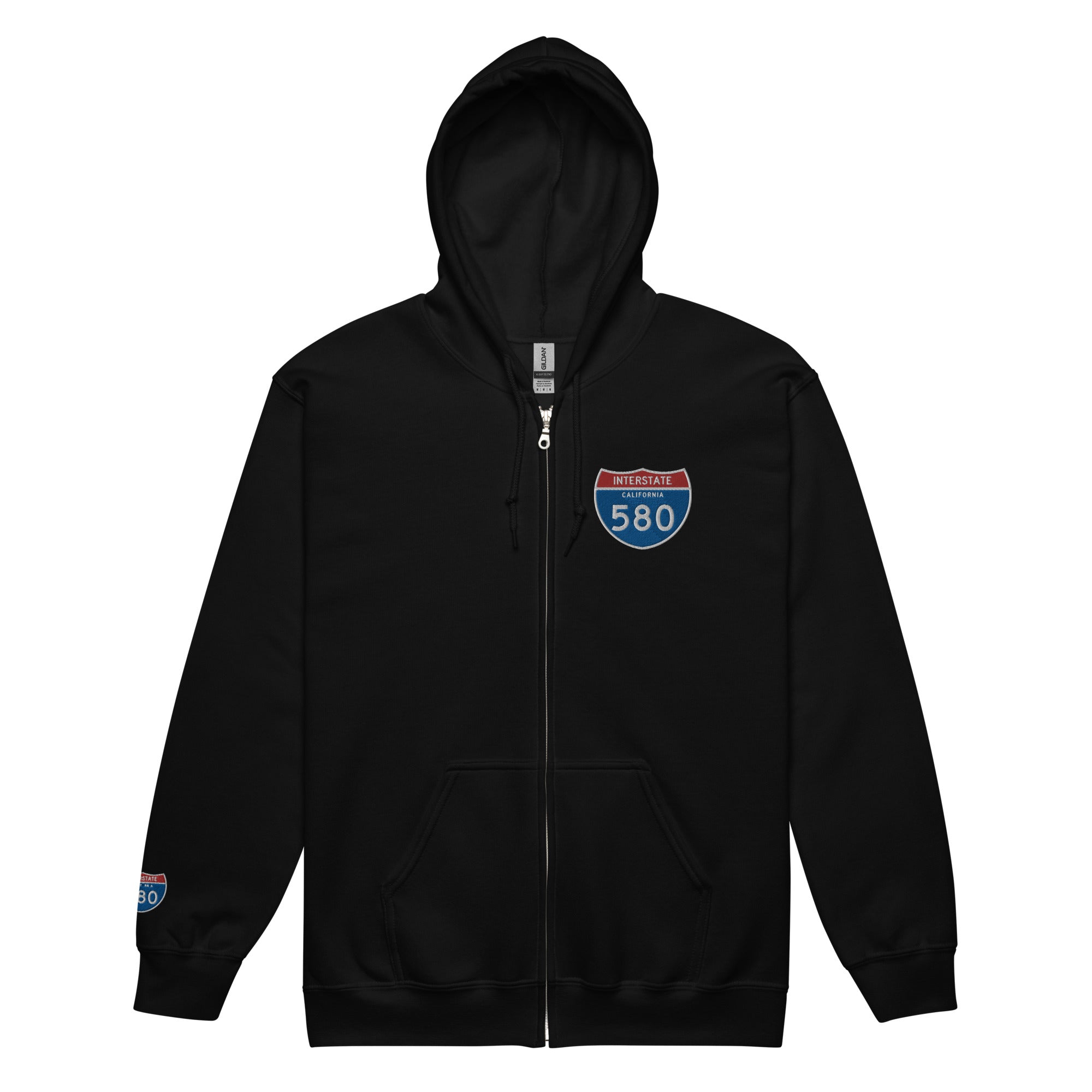 580 Unisex heavy blend zip hoodie