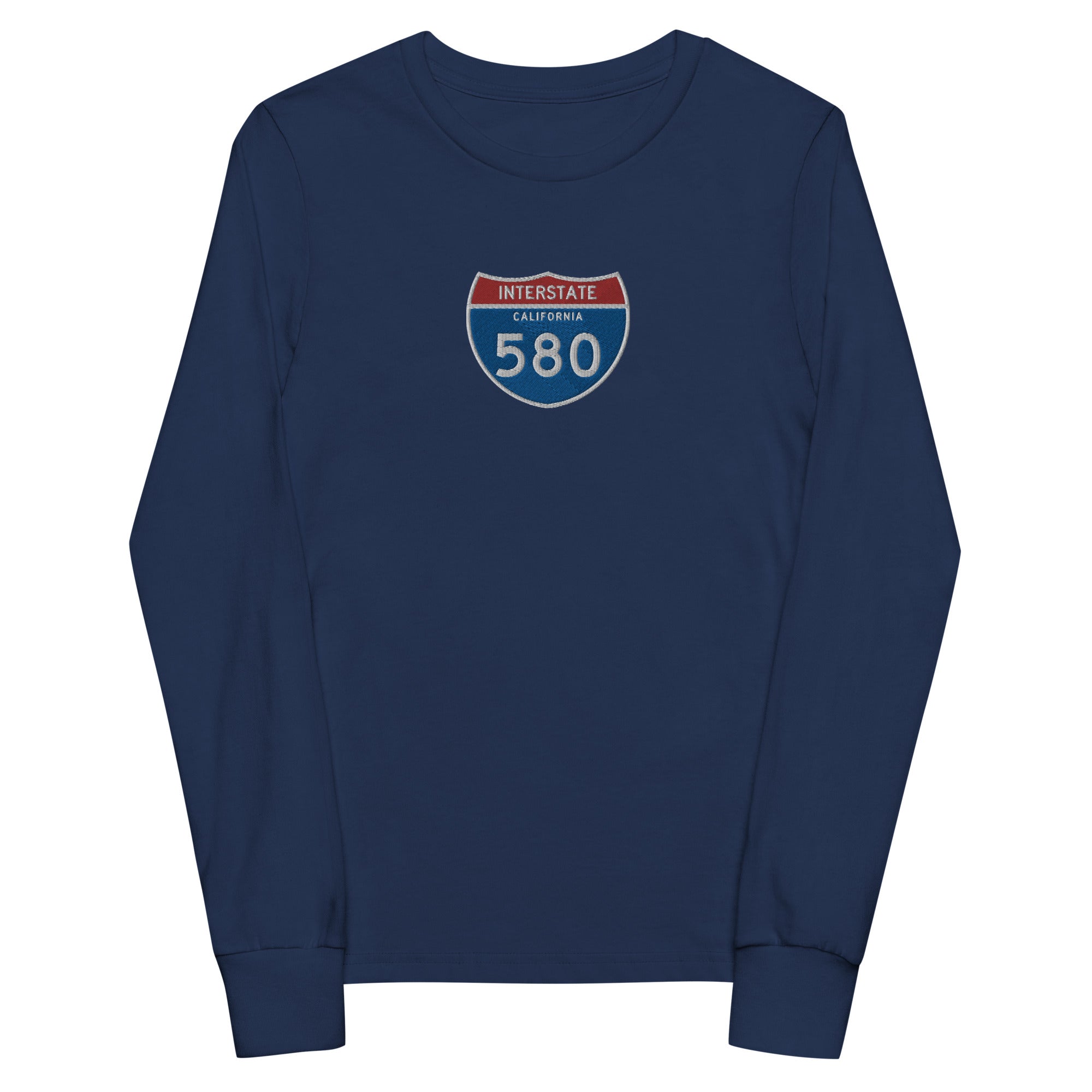 580 Youth long sleeve tee