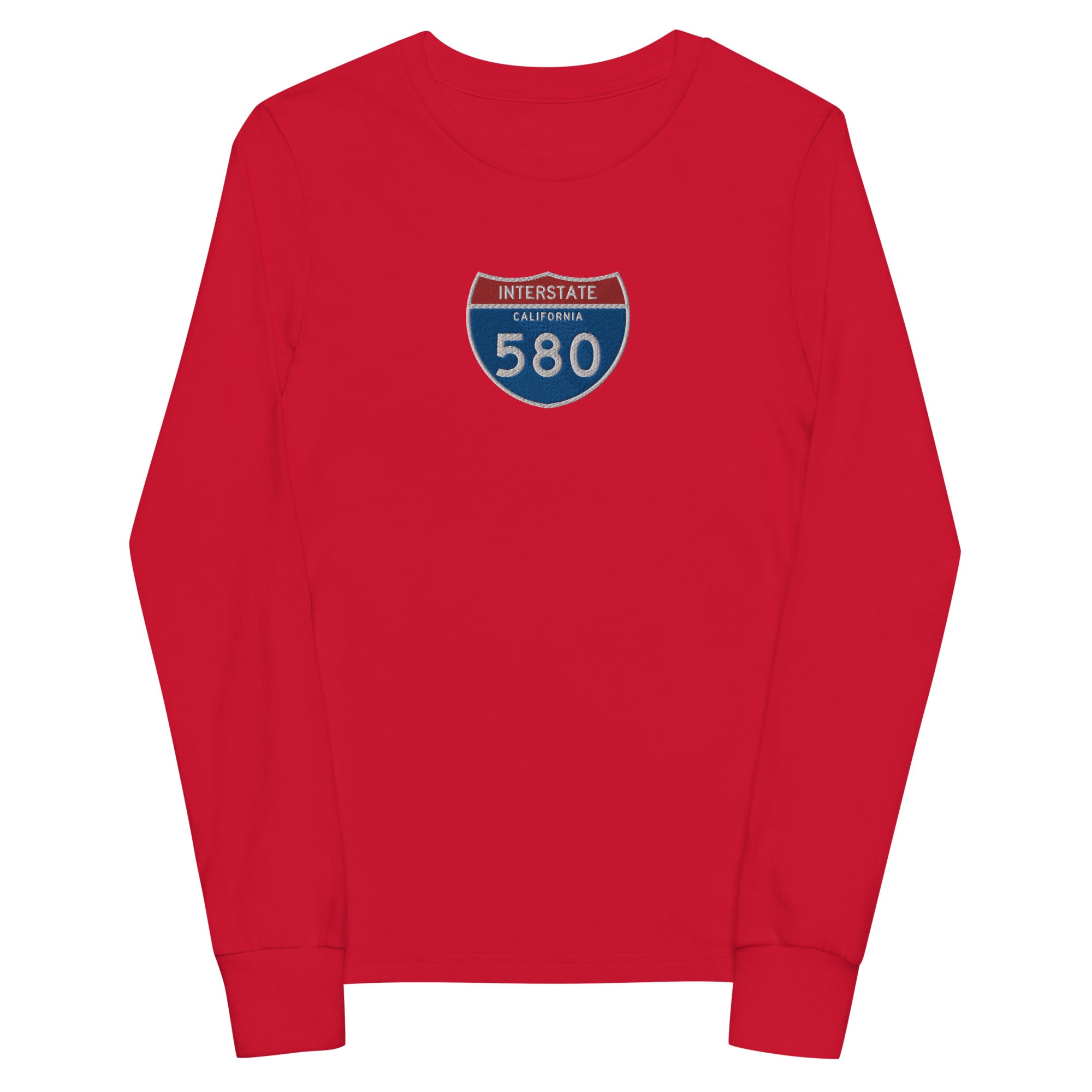 580 Youth long sleeve tee
