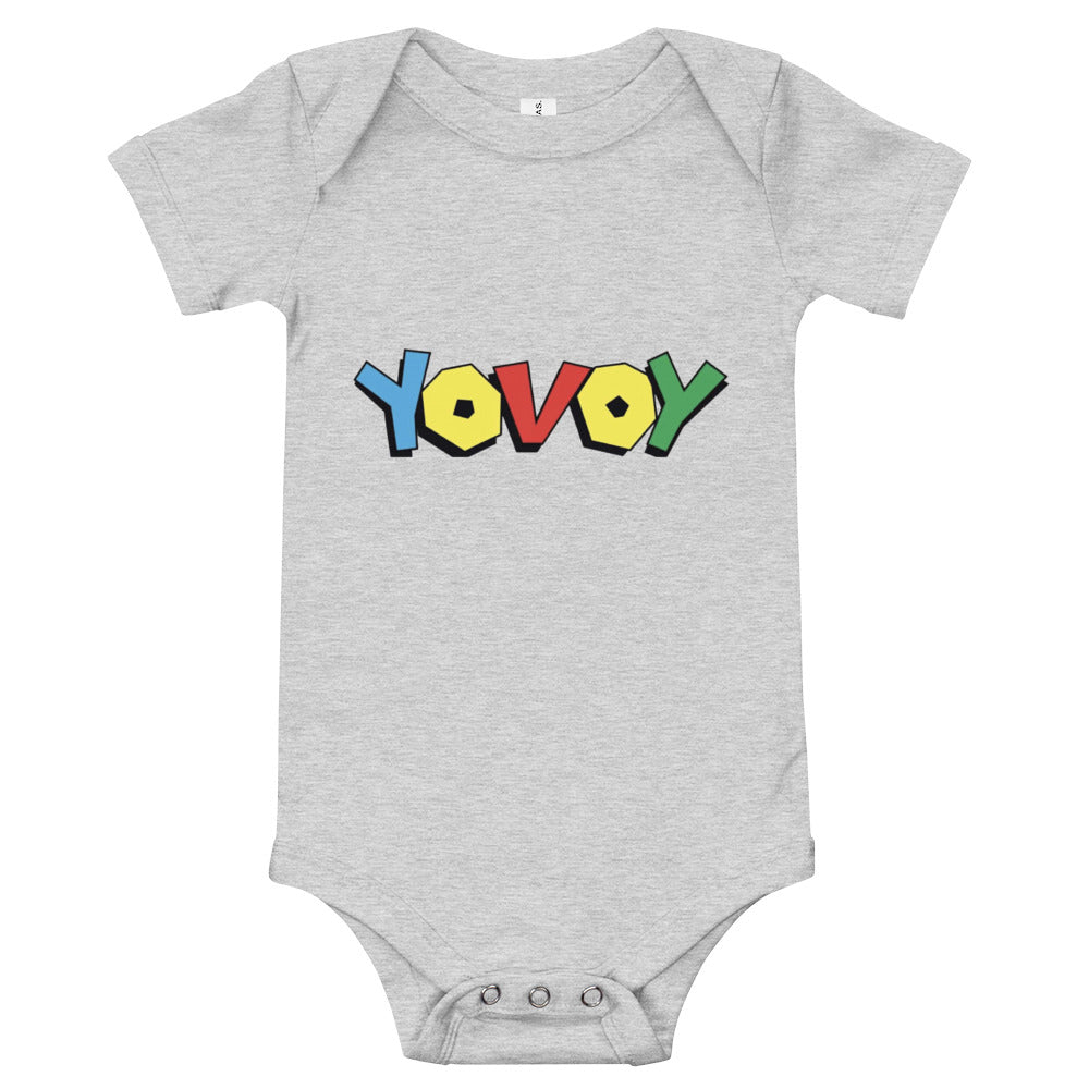 Baby short sleeve “ Colorful YouOwnValue”one piece