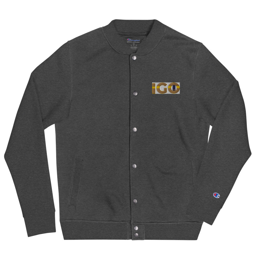 Embroidered Champion Bomber “IGO” Jacket