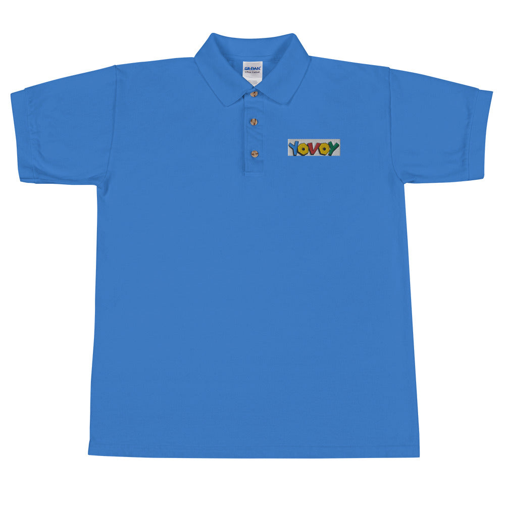 Embroidered Polo “YOVOY Color” Shirt
