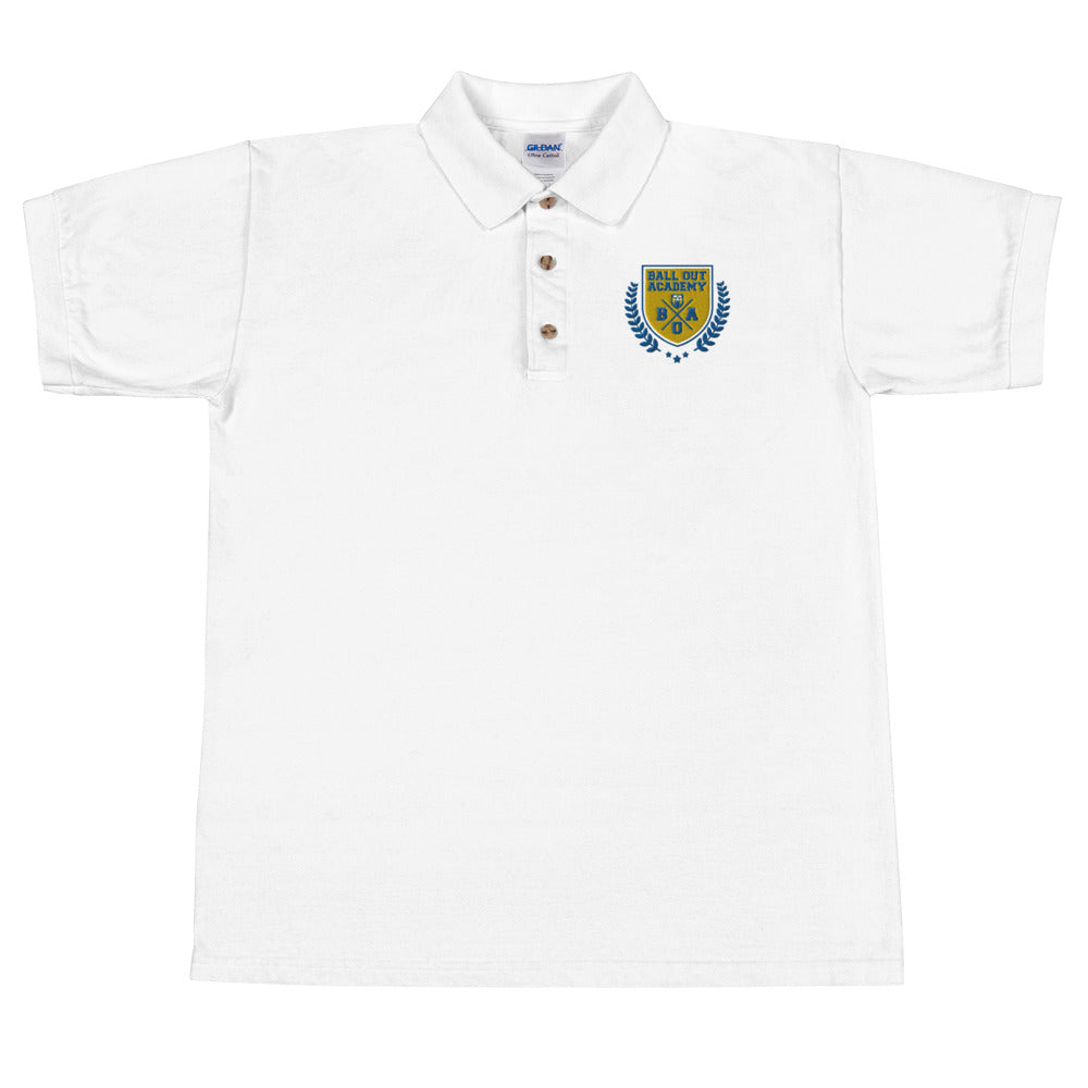 Embroidered Polo “Ball Out” Shirt