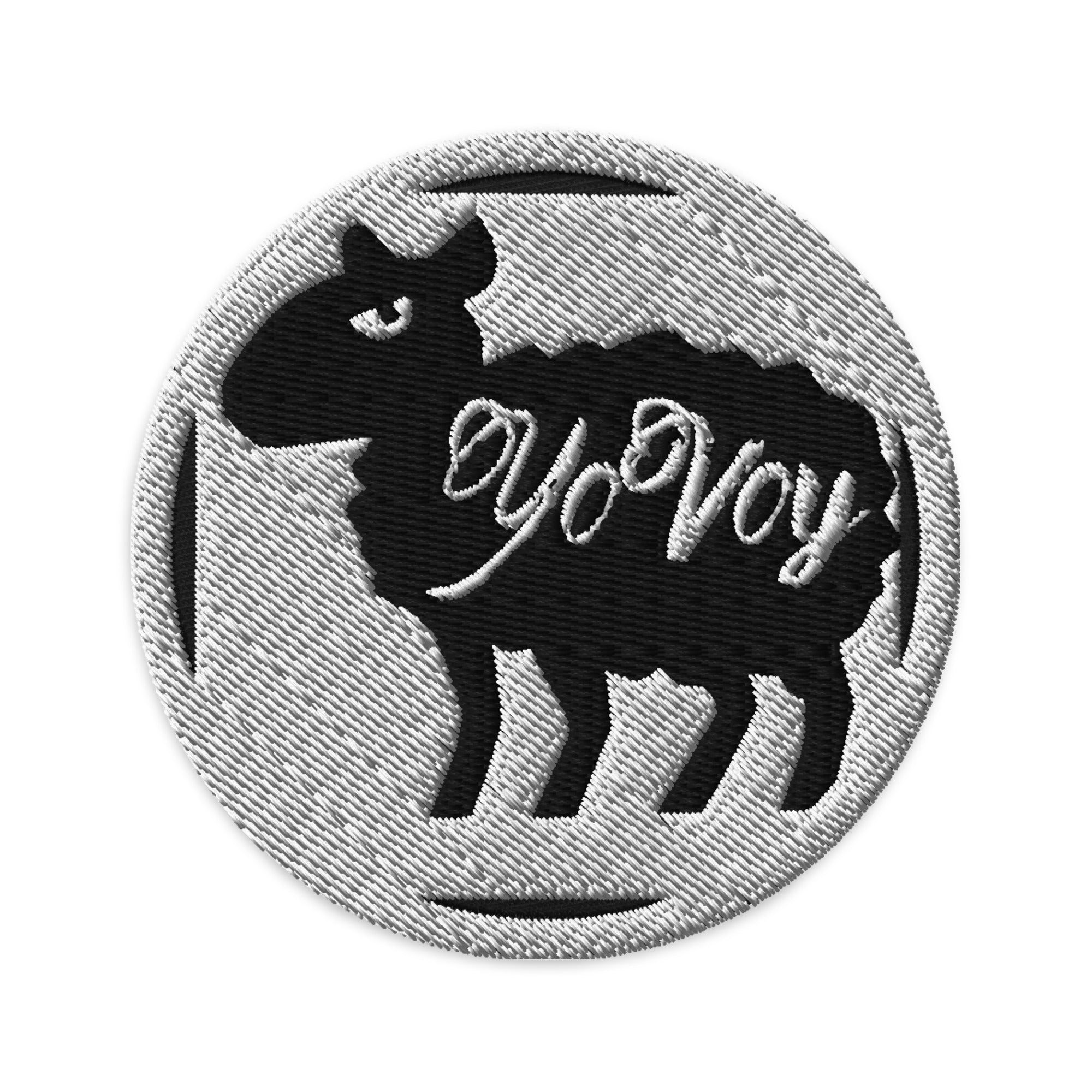 Embroidered “YOVOY Sheep” patches