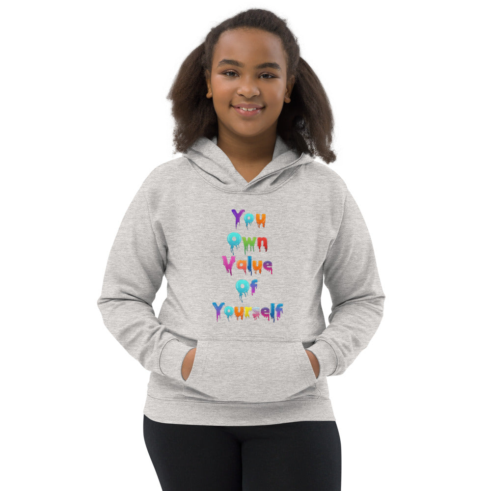 Kids “ColorfulYouOwnValue” Hoodie