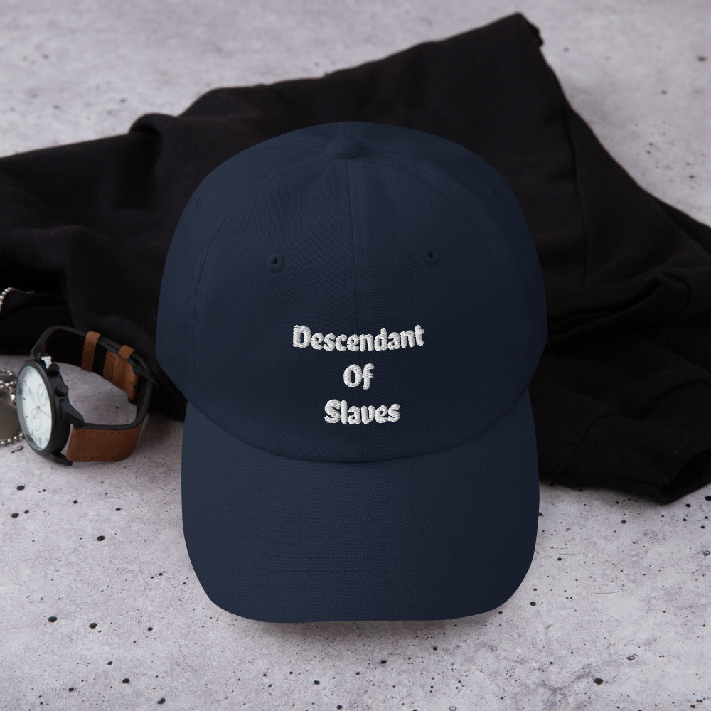 “Descendant of Slaves” Mom/Dad hat