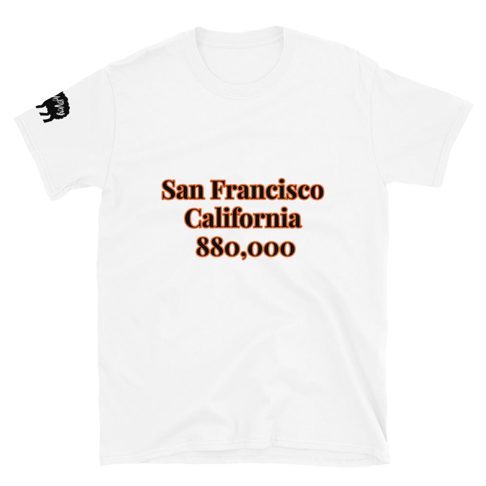 Short-Sleeve Unisex “San Francisco California”  T-Shirt