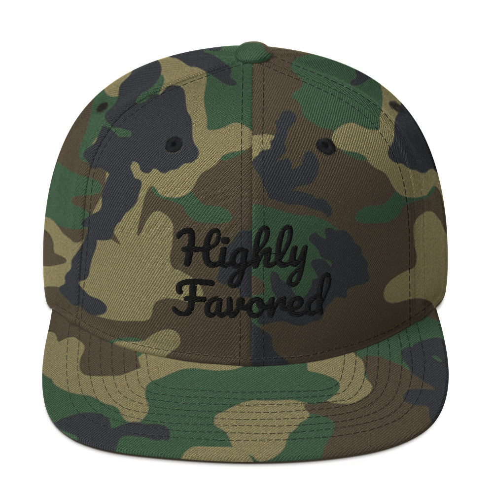 Snapback “Highly Favored”  Hat