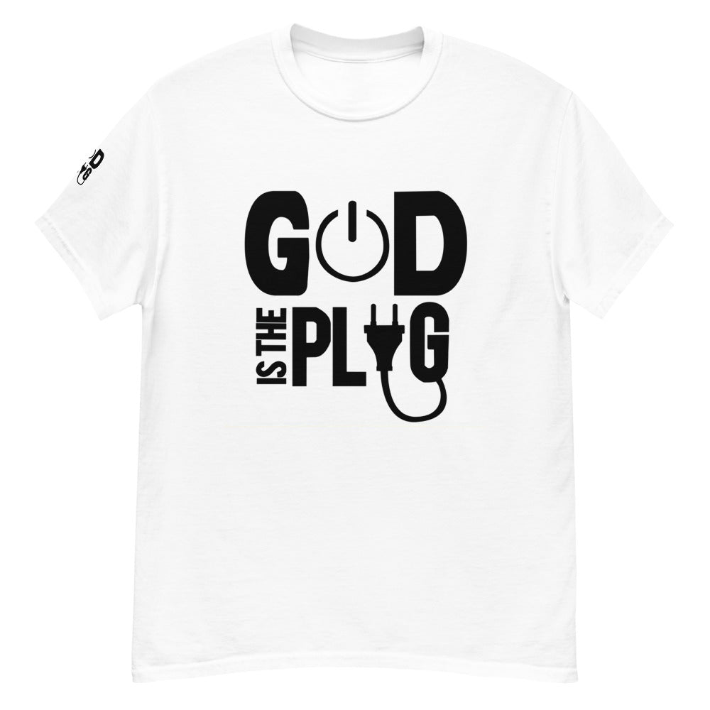 Men's/ Women’s “God is the Plug” Prayed Up heavyweight tee