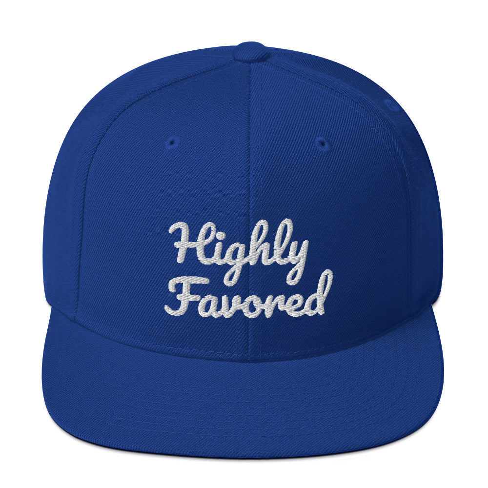 Snapback “Highly Favored” Hat
