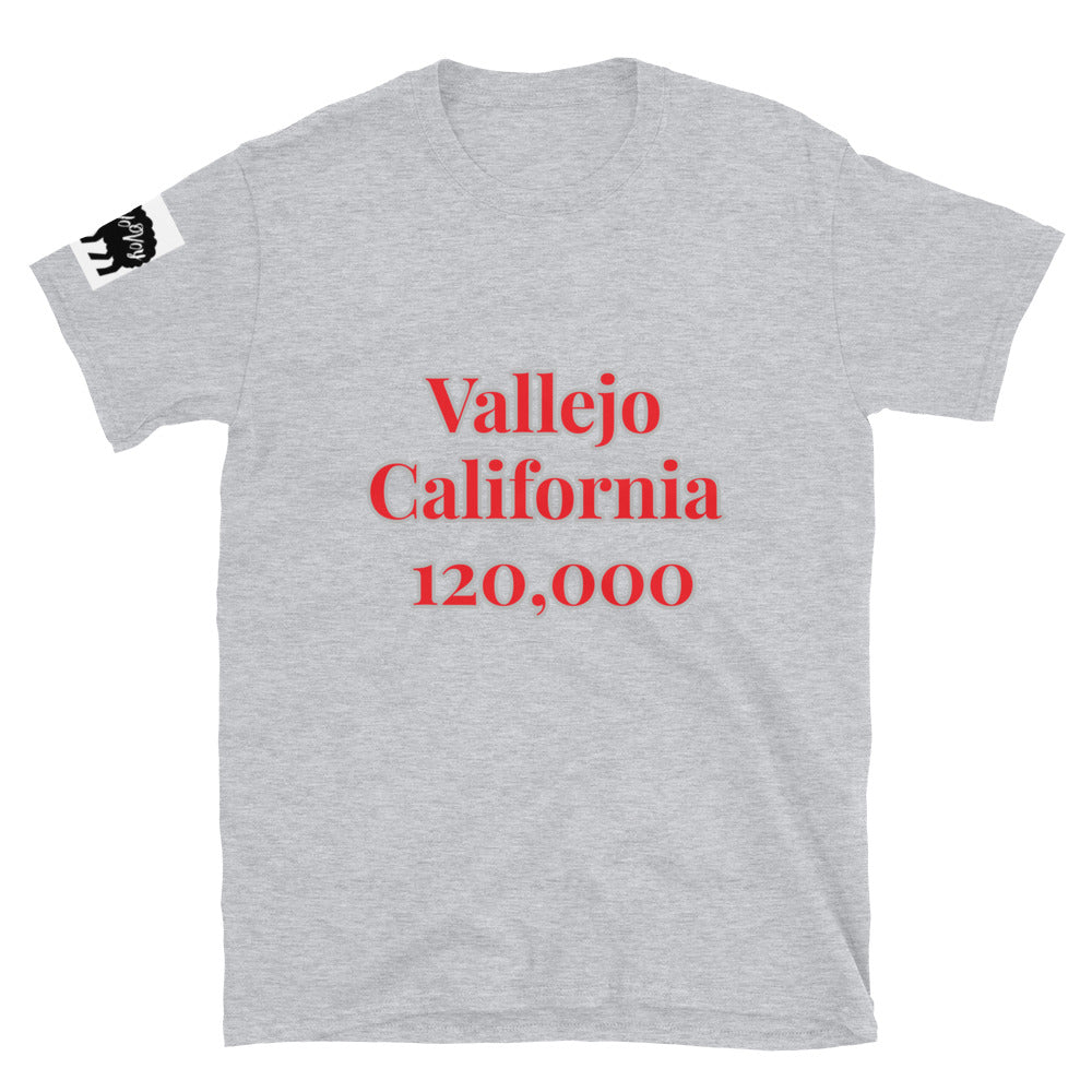 Short-Sleeve Unisex “Vallejo California” T-Shirt