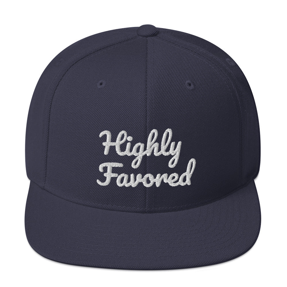 Snapback “Highly Favored” Hat