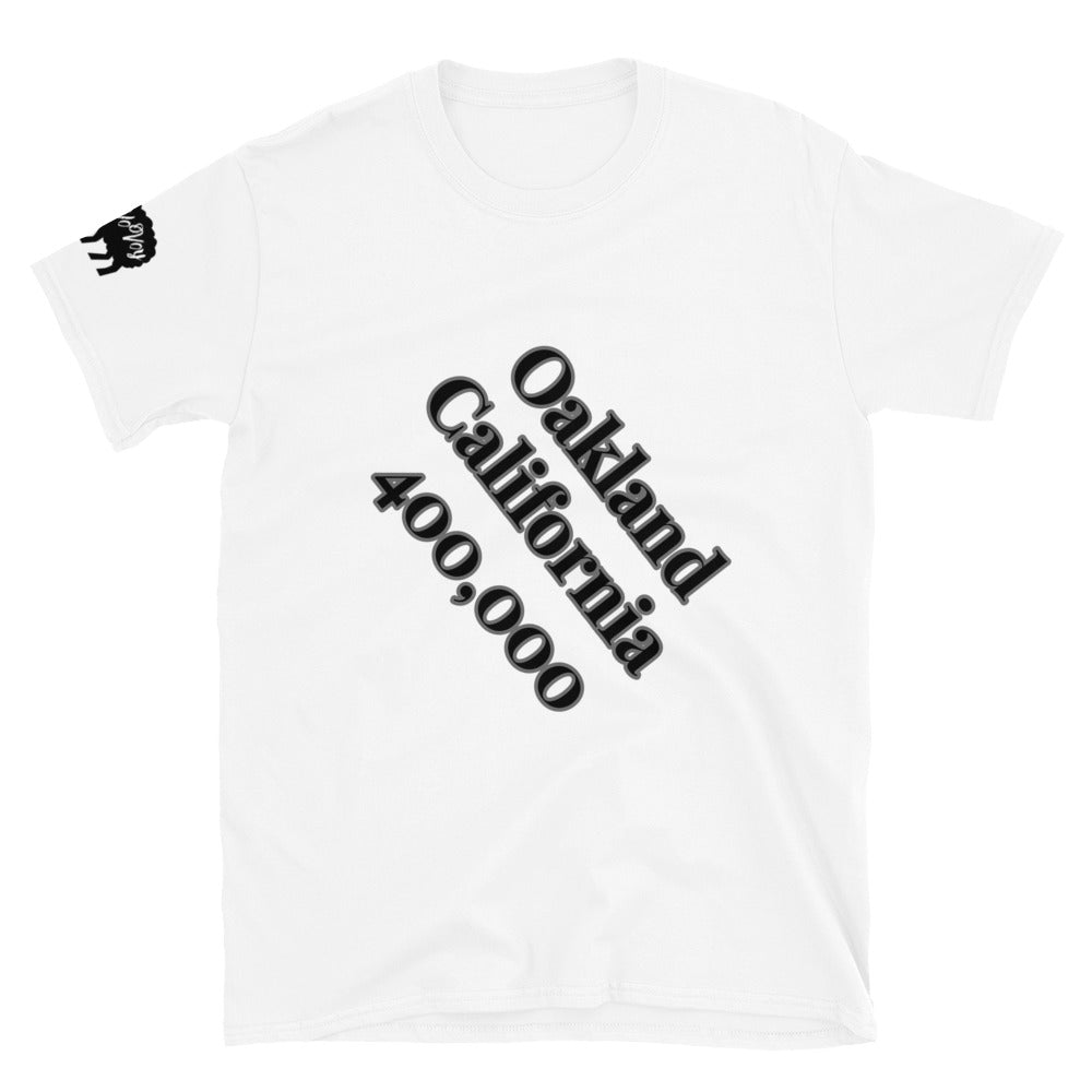 Short-Sleeve Unisex “Oakland California” T-Shirt