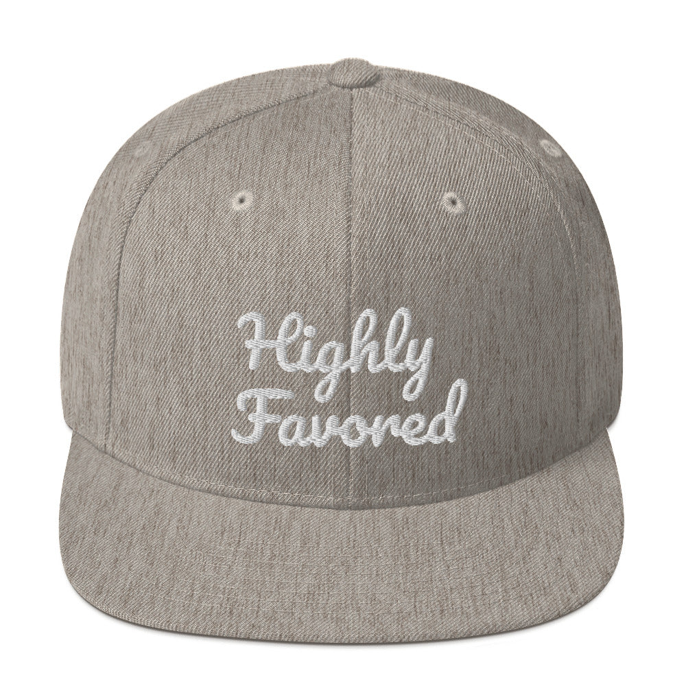 Snapback “Highly Favored” Hat