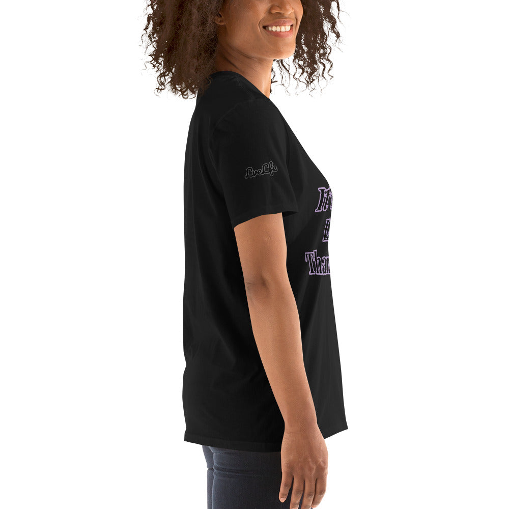 Short-Sleeve Unisex “More Life” T-Shirt