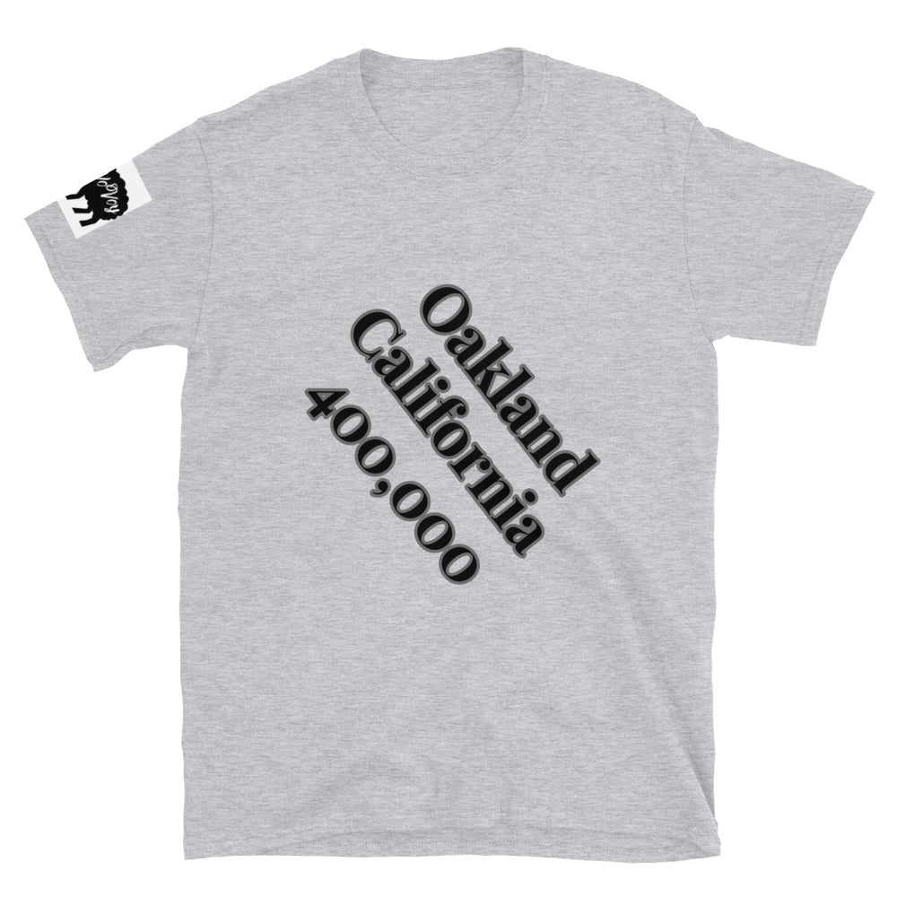 Short-Sleeve Unisex “Oakland California” T-Shirt