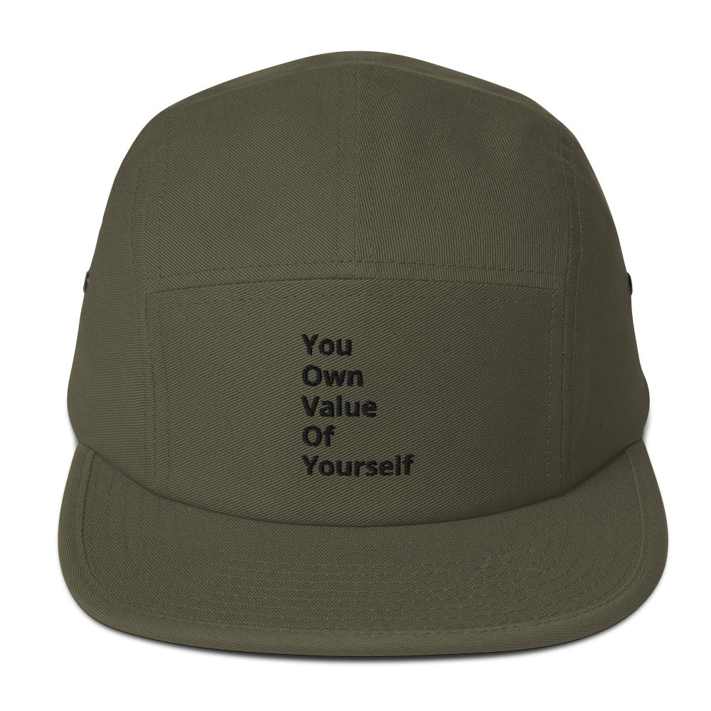 “YouOwnValueOfYourself” Panel Cap
