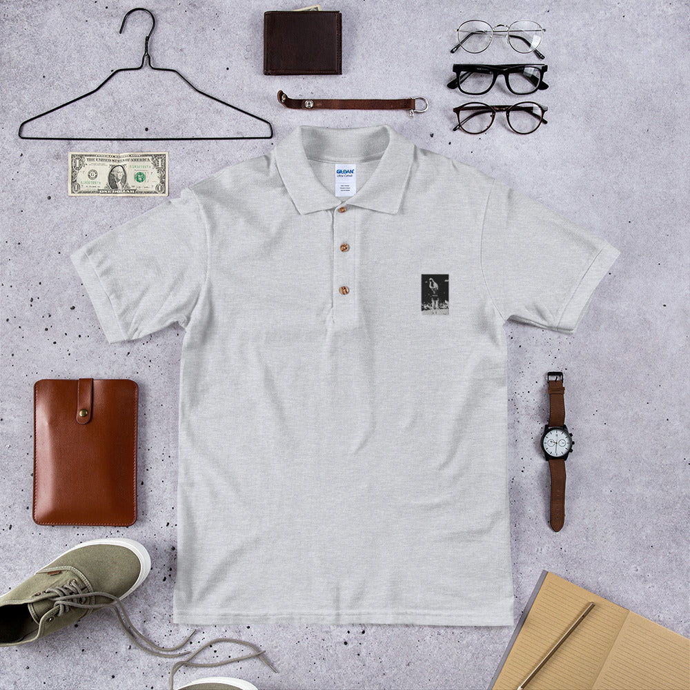 Embroidered “SK” Shooter Polo Shirt