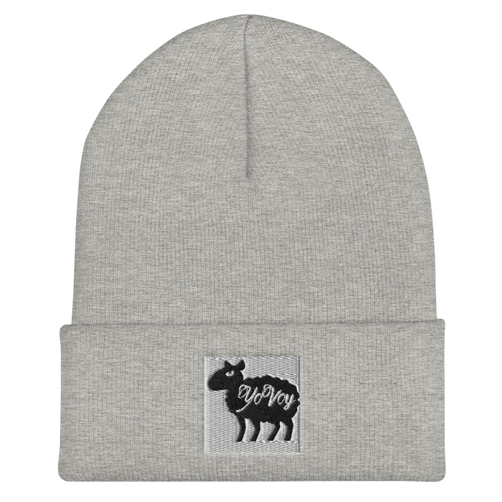 Cuffed “YOVOY Sheep”Beanie