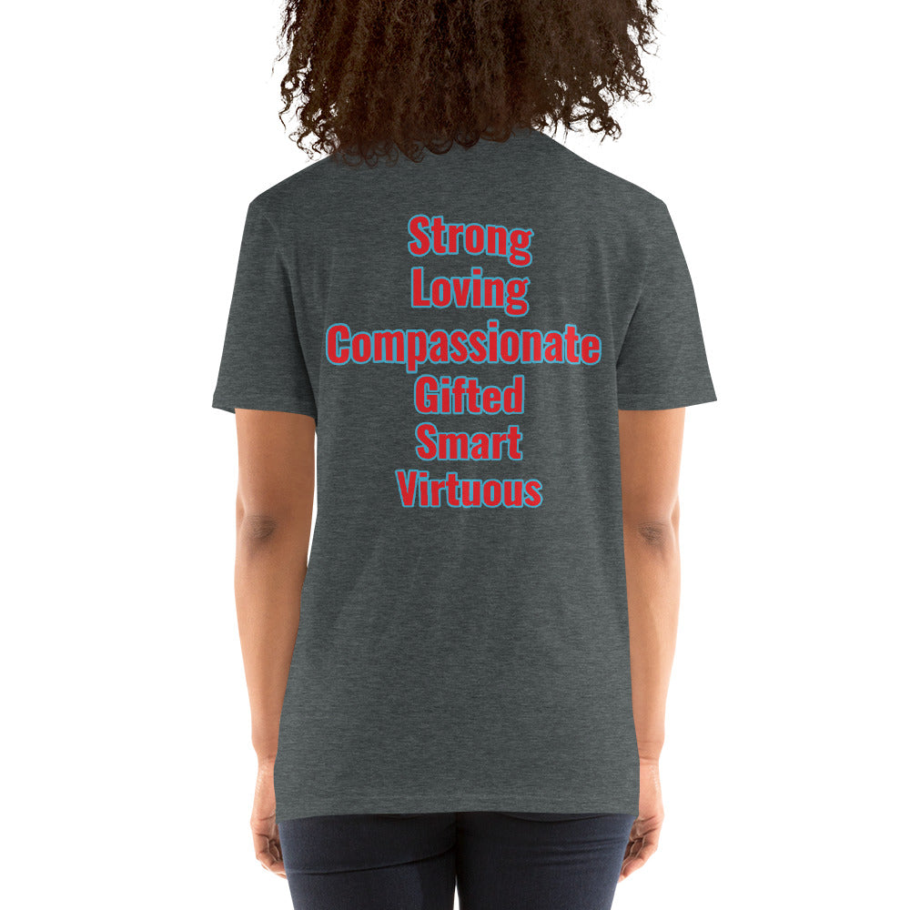 Short-Sleeve Unisex “Worlds Greatest Mom” T-Shirt