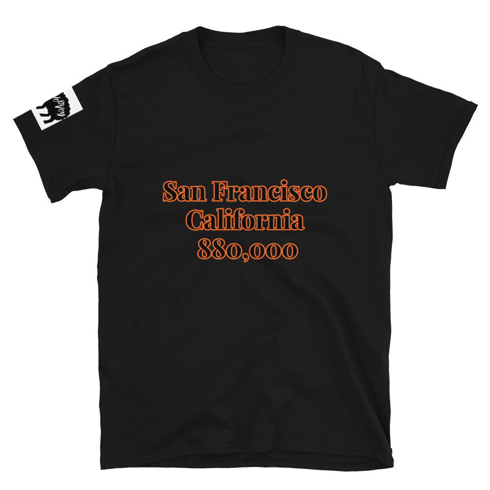 Short-Sleeve Unisex “San Francisco California”  T-Shirt