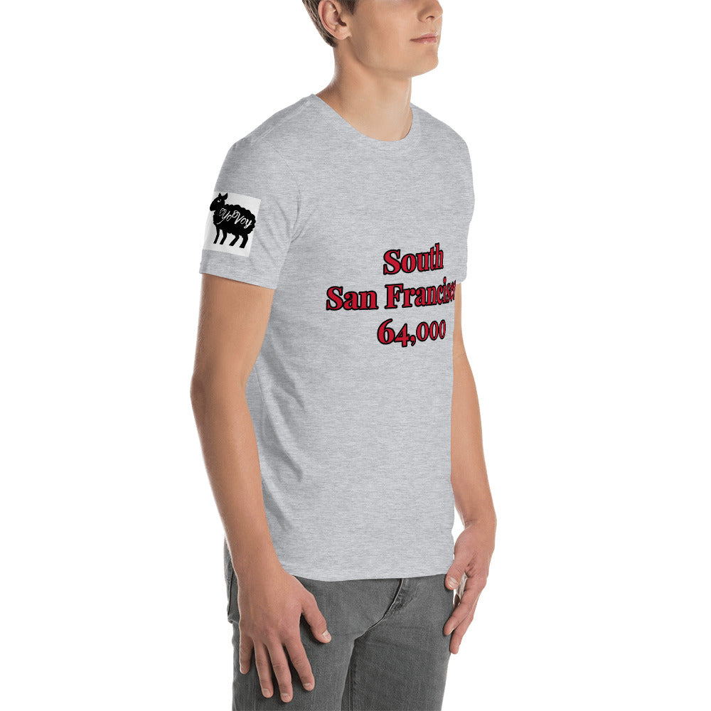 Short-Sleeve Unisex “South SanFrancisco”  T-Shirt