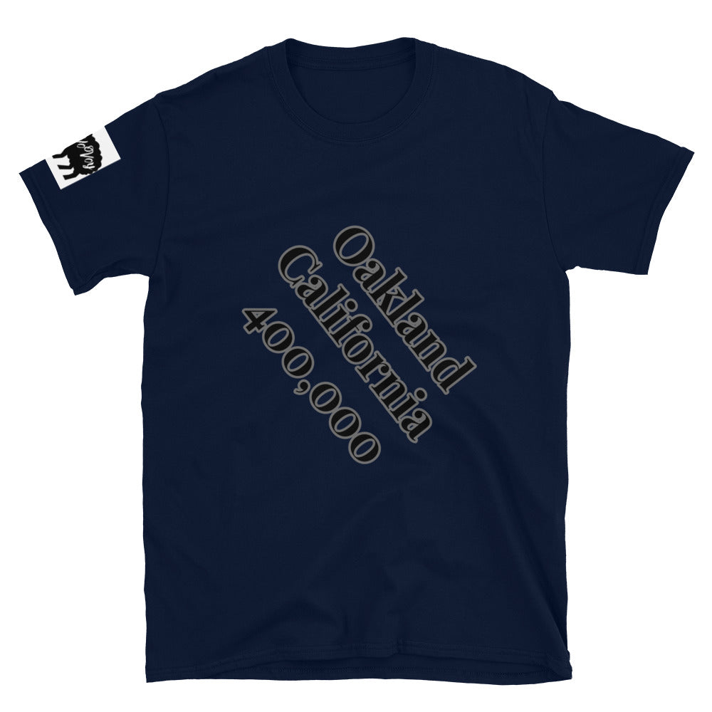 Short-Sleeve Unisex “Oakland California” T-Shirt