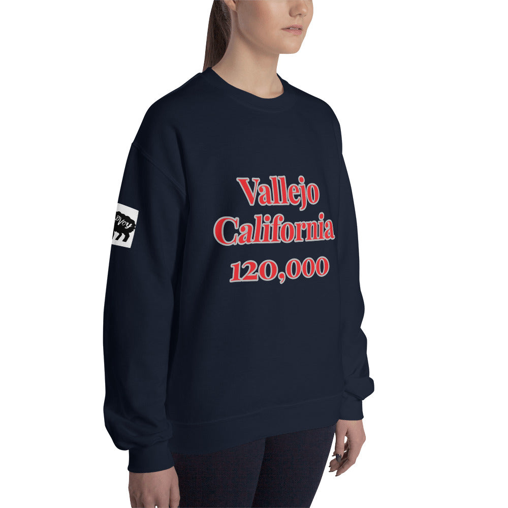 Unisex “Vallejo California” Sweatshirt
