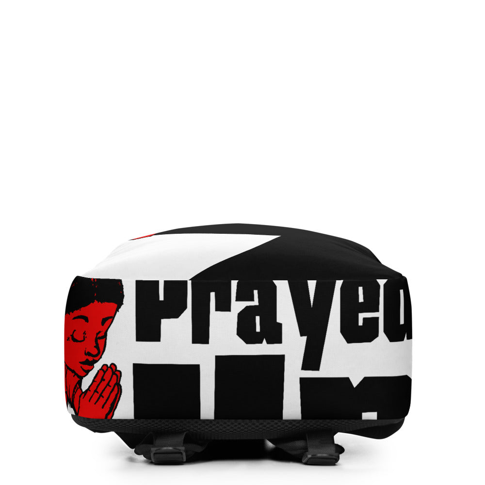 Minimalist “PrayedUp Girl” Backpack