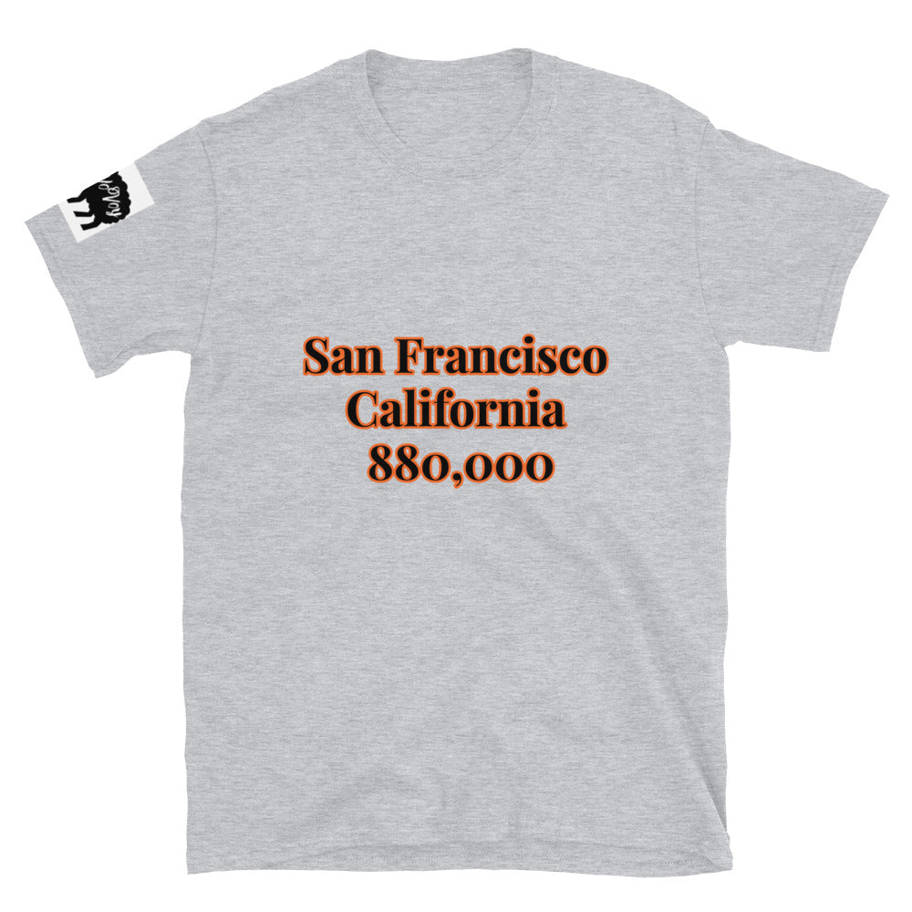 Short-Sleeve Unisex “San Francisco California”  T-Shirt