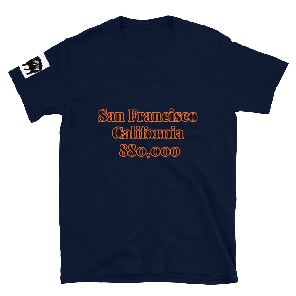 Short-Sleeve Unisex “San Francisco California”  T-Shirt