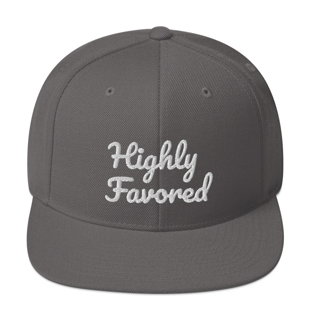 Snapback “Highly Favored” Hat