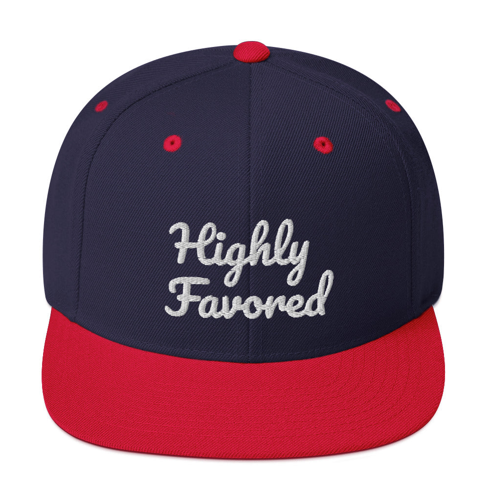 Snapback “Highly Favored” Hat