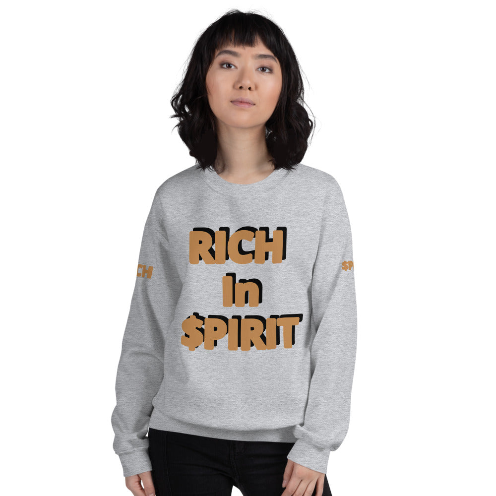 Unisex “Rich in Spirit” Sweatshirt