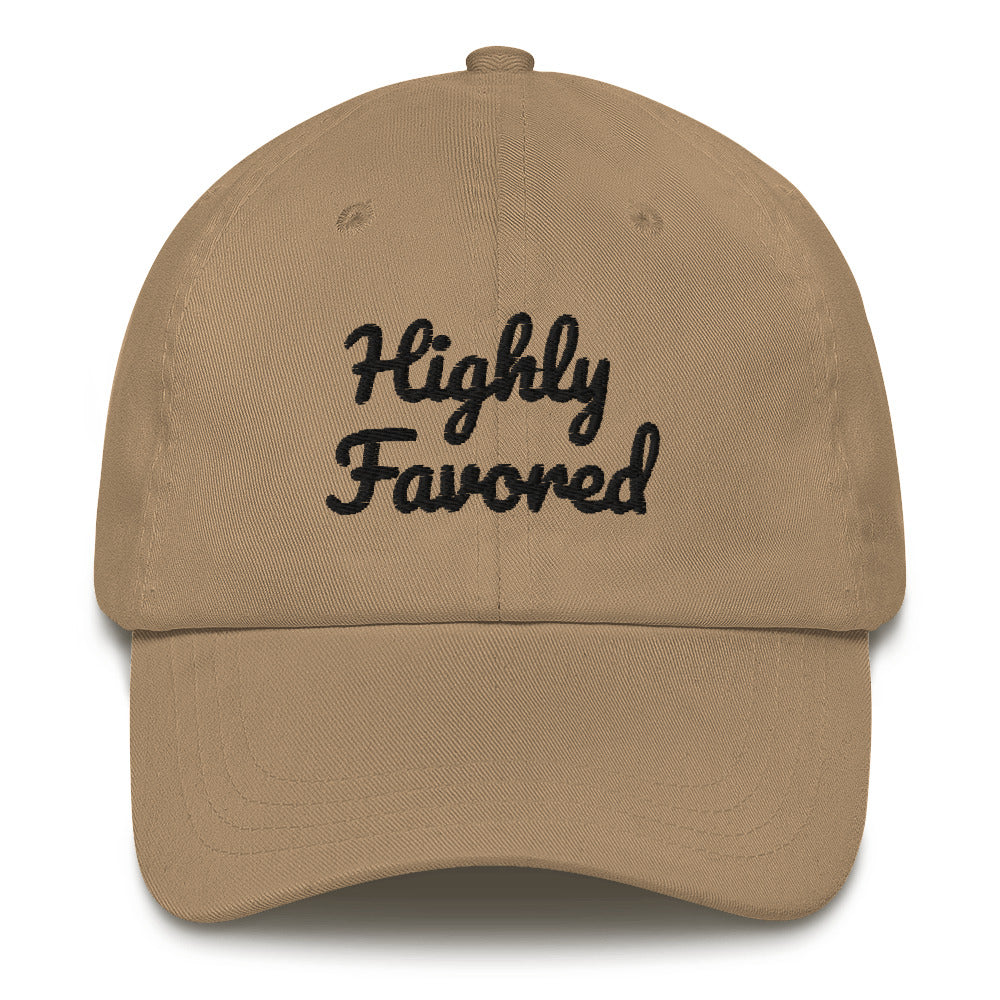 “Highly Favored” Mom/Dad hat