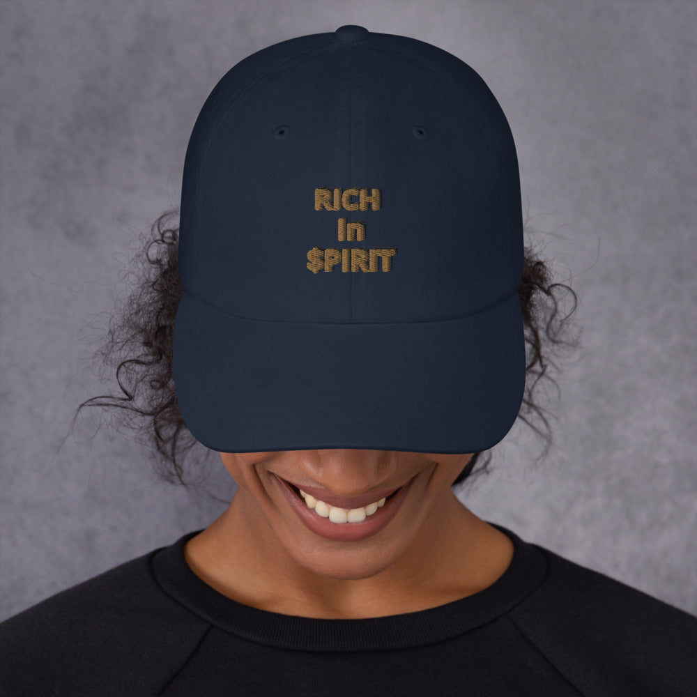 “Rich in Spirit” Dad hat