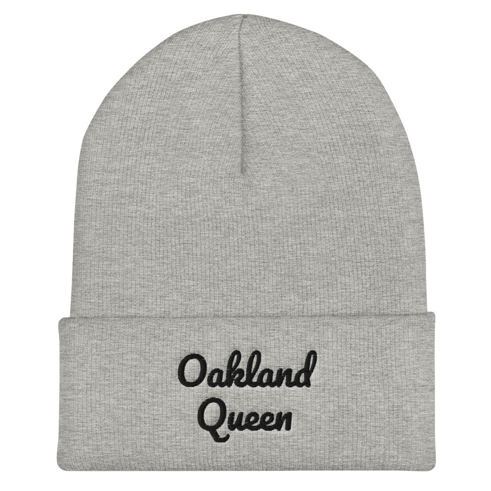 “Oakland Queen” Cuffed Beanie