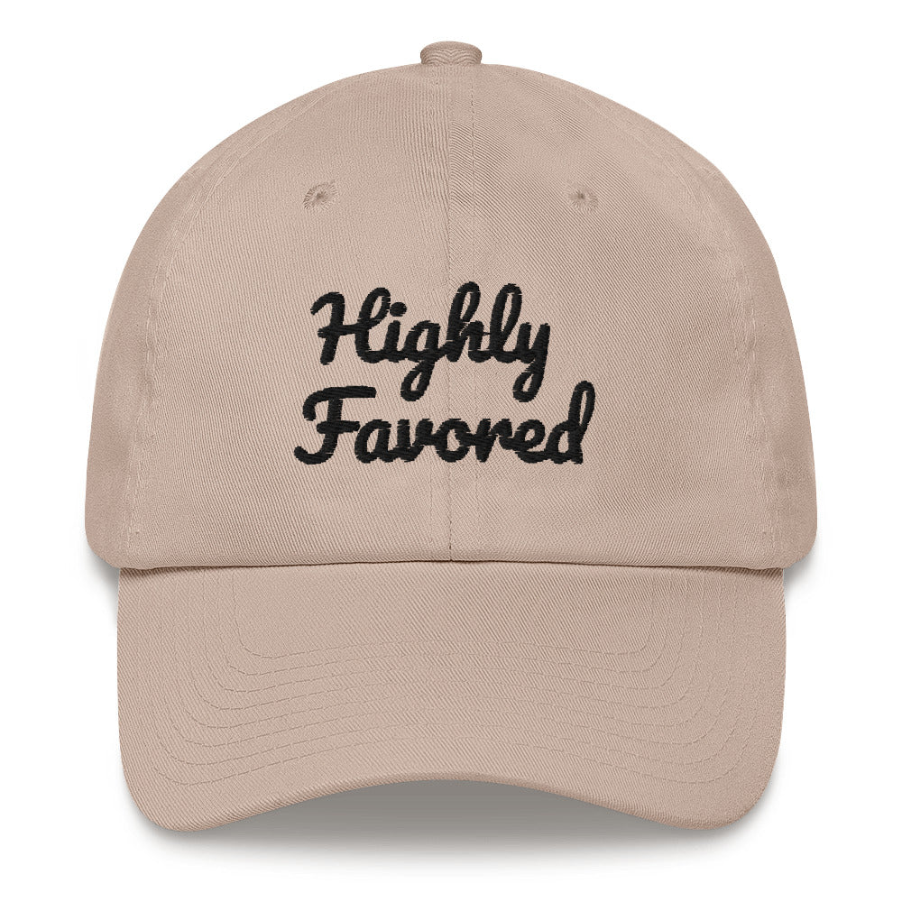 “Highly Favored” Mom/Dad hat