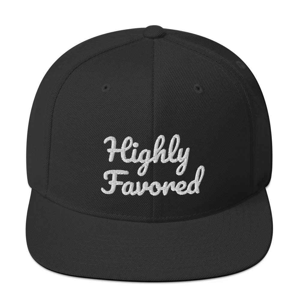 Snapback “Highly Favored” Hat