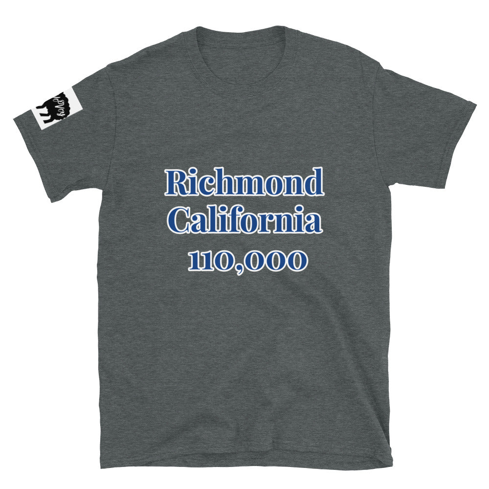 Short-Sleeve Unisex “Richmond California” T-Shirt