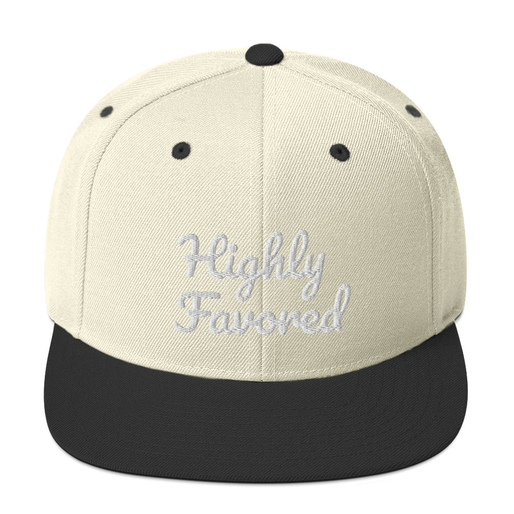 Snapback “Highly Favored” Hat
