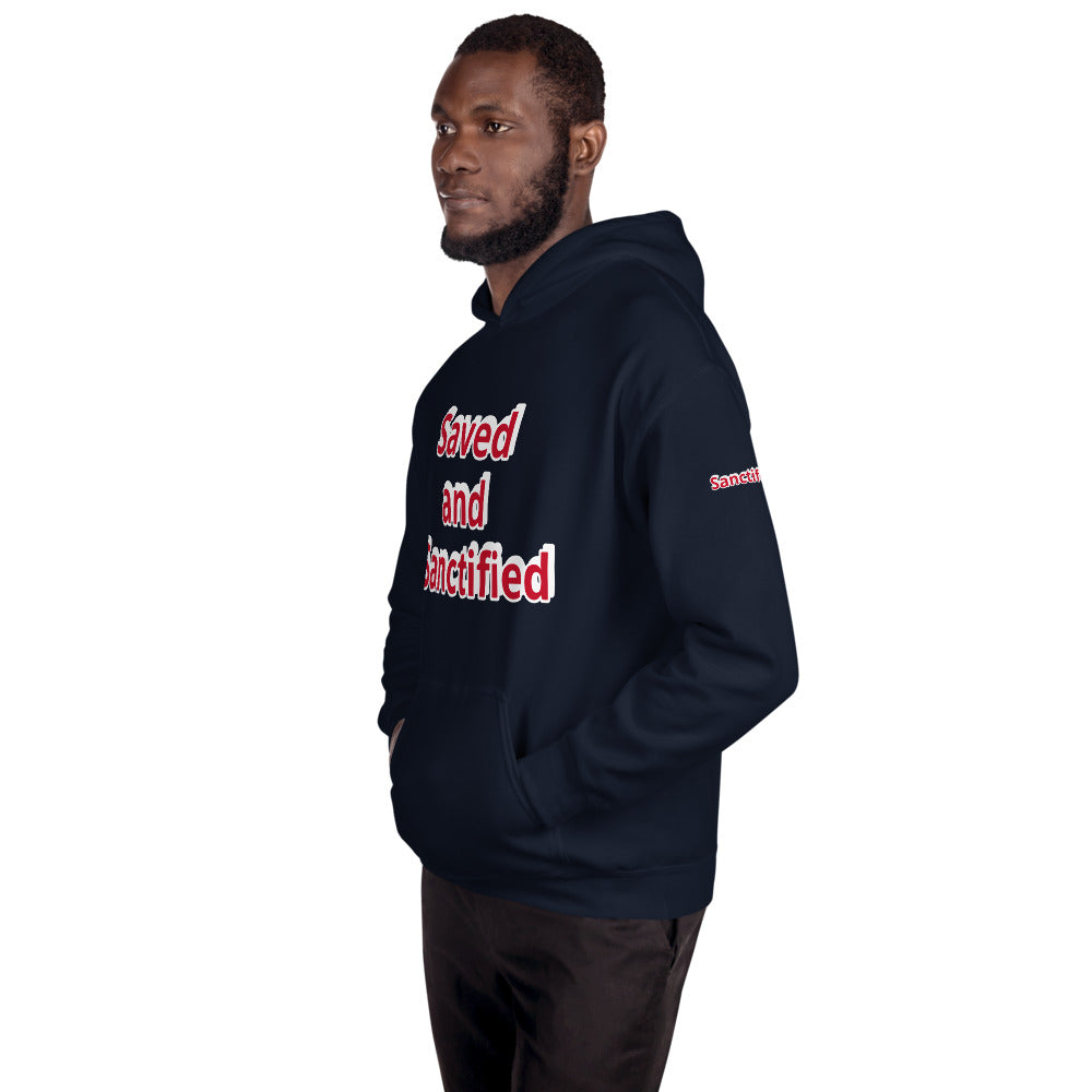 Unisex “Saved and Sanctified” Hoodie