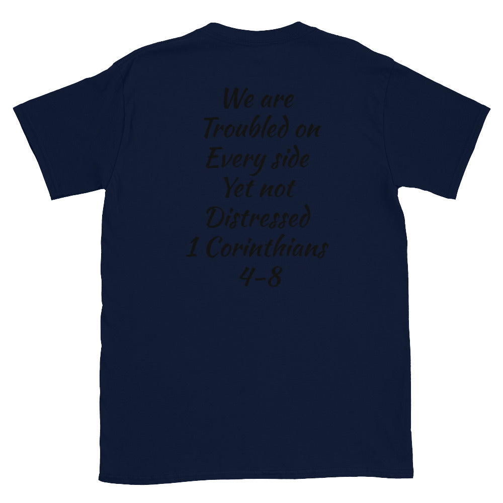 Short-Sleeve Unisex “Not Distressed” T-Shirt