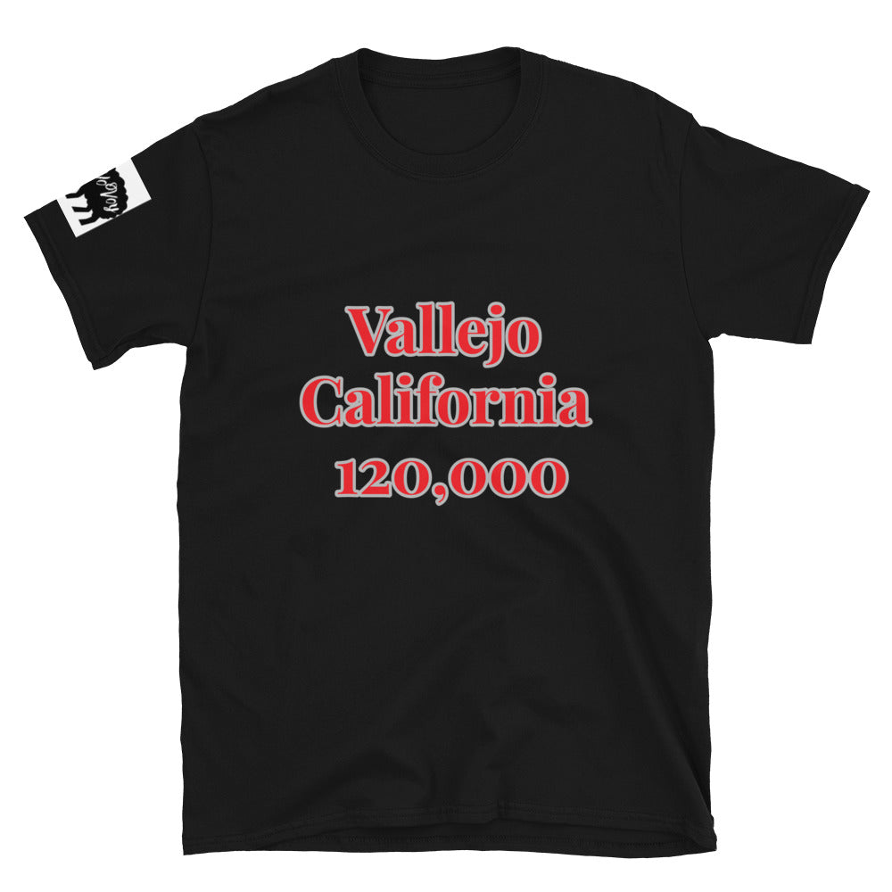 Short-Sleeve Unisex “Vallejo California” T-Shirt